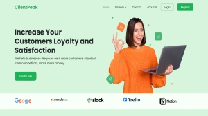 ClientPeak: Free Bootstrap 5 Business Landing Template