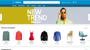 FlipShop: A Free Tailwind CSS E-commerce Template like Flipkart, Jiomart