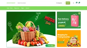 GroceryBasket - Free Grocery eCommerce HTML Template Bootstrap 5