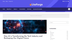 LiteForge – Fast, Clean & SEO Blogger Theme