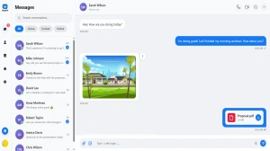 MsgNest – Free Modern Chat UI Template built with HTML, CSS & Bootstrap