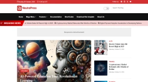 NeutraPress – Modern Responsive Blogger News Theme