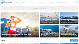 JournyMag – Fast, SEO-Friendly Travel Magazine Blogger Theme
