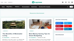 Layrowa – Responsive SEO-Optimized Magazine Theme
